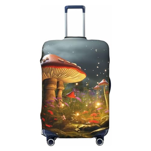 Housse pour valise motif champignon idéale pour identifier son bagage en soute