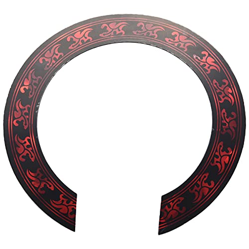 AIDIRui 1 unids Soundhole Rosette calcomanía con rojo para guitarra acústica clásica piezas de repuesto