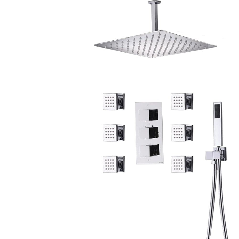 Kit douche thermostatique plafond résout les variations d'eau