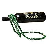 【Casier à bouteilles de vin décoratif】 Le design de ce casier à vin flottant s'inspire du charme des perles, reflétant le design des colliers de perles naturellement suspendus, mélangeant intelligemment les perles avec la forme audacieuse du casier à vin pour créer une superbe décoration d'intérieur.