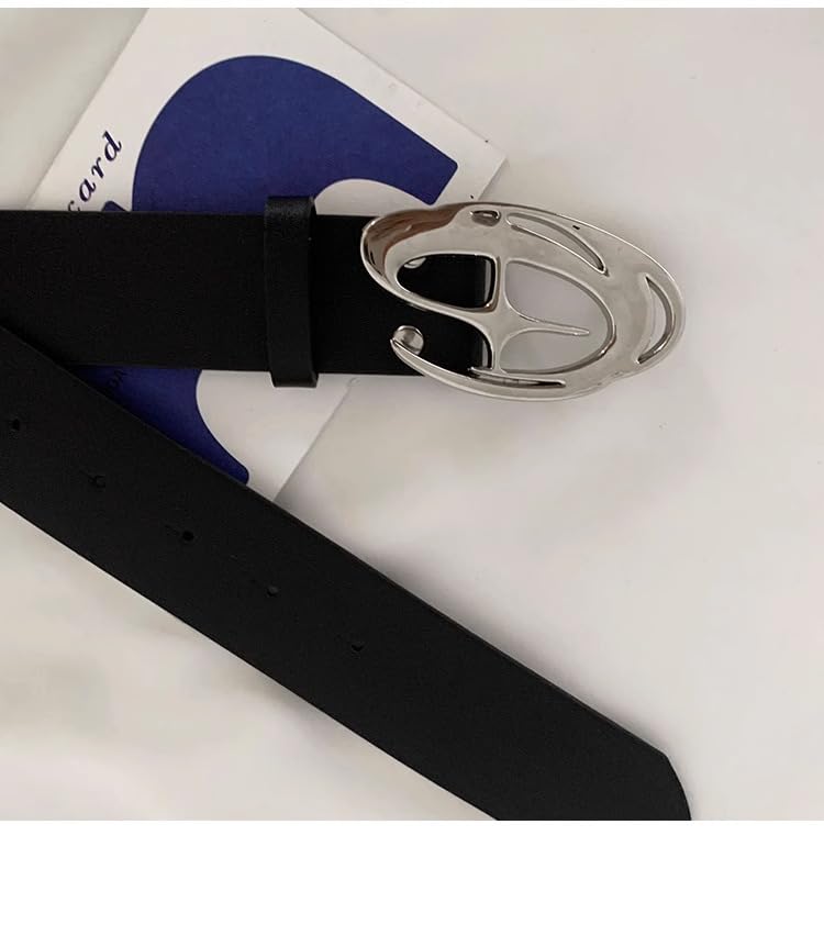 Y2k Belt Accessories Acubi Fashion Moon Emo Belts for Men Women Alt Outfit Grunge Jort4