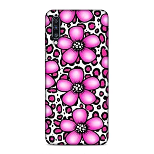 Image of Printed Mobile Back Hard Case Cover for Samsung Galaxy A70 / A70S | Pink Flowers, Floral Art, Animal Print -17