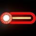 KIT 2 PILOTOS LED NEON 6 FUNCIONES CON LUZ INTERMITETNE DINAMICO 12V...