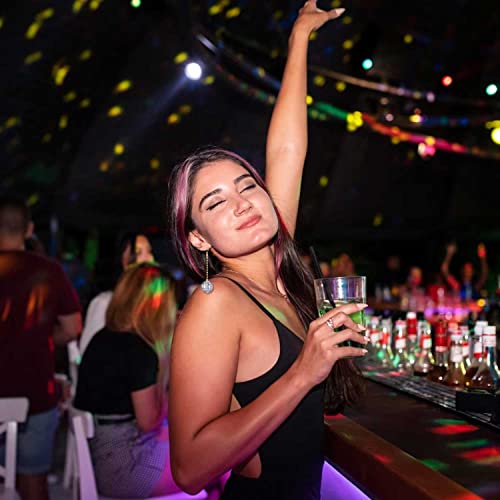 Yahpern 3Pairs Disco Ball Earrings For Women, 60S 70S Outfits Costume Accessory, Statement Dance Party Mirror Ball Dangle Earrings Halloween Holiday Gifts (Silver) #TOP1