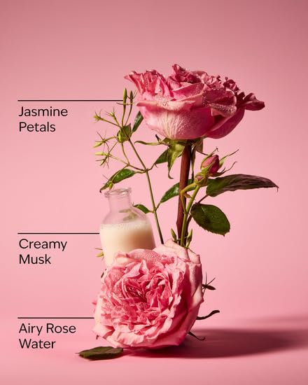 Image of Bath & Body Works Rose Body Lotion (Shea Butter + Coconut Oil) | 48Hr Moisture | 236 ml / 8 fl oz | | Fragrance - Botanicals & Blooms | Gender - Women