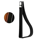 Jisoncase Apple Pencil Case Cover Genuine Leather Slim Sleeve Carrying Bag Protective Pencil Holder with Elastic Band for Apple iPad Pro Pencil Black JS-APL-01A10