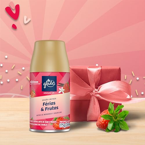 Glade Aromatizador de Ambiente Automático Edição Limitada Refil Ferias e Frutas 269ml