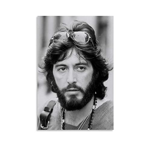 Toile Frank Serpico Al Pacino poster déco murale cinéma vintage 60x80