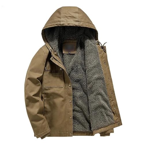 Mens Winter Coat Men Motorcycle Jacket Plus Size Fleece Jackets Outdoor Cardigan Retro Overcoat2