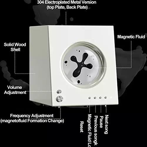 Haut-Parleur Ferrofluide Bluetooth Idée Cadeau Originale Décor de Bureau - 4