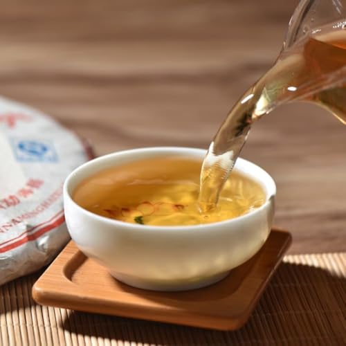 Thé Cru Pu Erh Menghai 357g - Charme du Printemps authentique