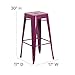 Flash Furniture Commercial Grade 30