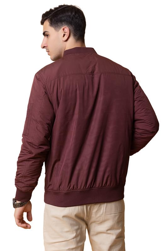 Image of Men's Quilted Winter Jacket /Full Sleeves /Puffer and Bomber