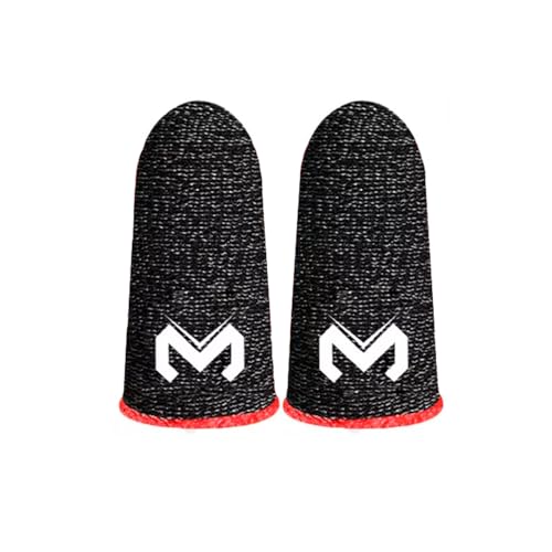 Luva De Dedo Gamer Para CelularTablet Fibra de Prata Anti-Suor Ul...