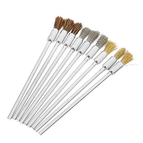 Cabilock 1 Set The Brush Cleaning Wire Brush for Brush for Drill Rotary Tool Accessories Drill Bit Wire Wheel Steel Wire Stainless Drill Wire Brush Small Wire Brush Abrasive Electric Copper