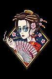Photo Gallery japanese mythology notebook: japanese geisha black lined notebook Photo Gallery japanese mythology notebook: japanese geisha black lined notebook