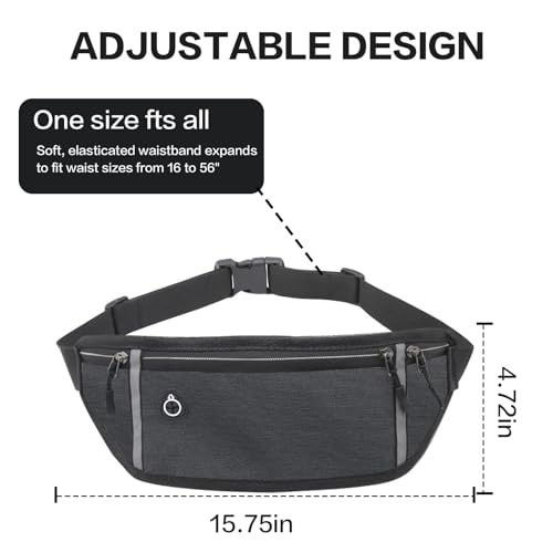 Image of Travel Money Belt for Men and Women Hidden Slim Passport Holder - travel wallet for Credit Cards and Documents