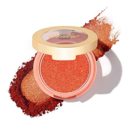 Oulac Maquillage Femme Blush, Fard à joues Shimmer Résistant à l'estompage Make up, Tenue Longue Durée étanche et Résistante à la sueur, Vegan Blusher &...