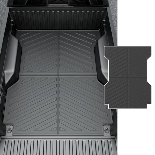 powoq 6FT Truck Bed Mat Compatible with 2005-2023 Toyota Tacoma Truck Bed Liner TPE Material Replacement for 2005-2016 2017 2018 2019 2020 2021 2022 2023 Toyota Tacoma Accessories(6FT Bed Mat)