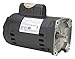 AO Smith/Century Electric PSC, Full Rate, Single-Speed, Switchless, 0.5HP, 3450RPM, 208-230/115V, 4.5-4.4/8.8 AMPS, 1.9SERVICE Factor, Square Flange