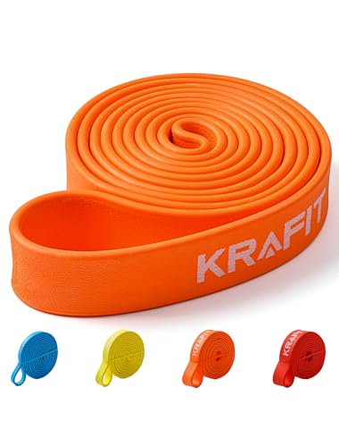 KRAFIT Resistance Bands, Widerstandsbänder - einzeln & Set, 100{a31d23c3449594e2b4c83105230d848b09560d75eaca31c2cfe536802b40b135} Naturkautschuk Fitnessbänder, Widerstandsbänder Set für Krafttraining, Crossfit, Klimmzug, Calisthenics, Yoga (Mittel (Orange)) KRAFIT Resistance Bands, Widerstandsbänder - einzeln & Set, 100{a31d23c3449594e2b4c83105230d848b09560d75eaca31c2cfe536802b40b135} Naturkautschuk Fitnessbänder, Widerstandsbänder Set für Krafttraining, Crossfit, Klimmzug, Calisthenics, Yoga (Mittel (Orange))