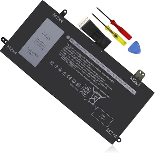42Wh J0PGR Laptop Batería para Dell Latitude 12 5000 5285 5290 E5285 E5290 2-in-1 Tablet PC Series...