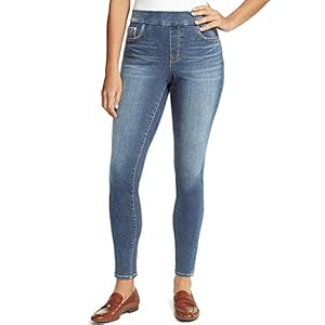 NINE WEST Heidi Pull-On Skinny Jeans Blue 12
