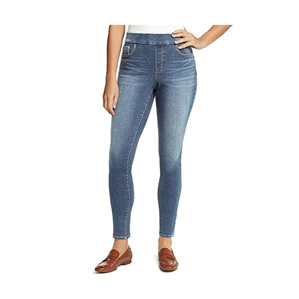 NINE WEST Heidi Pull-On Skinny Jeans Blue 12