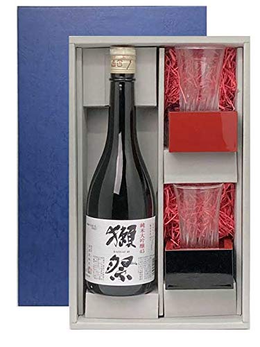 オリジナル ギフトセット 獺祭 純米大吟醸45 720ml 酒器セット グラス・枡つきギフト箱