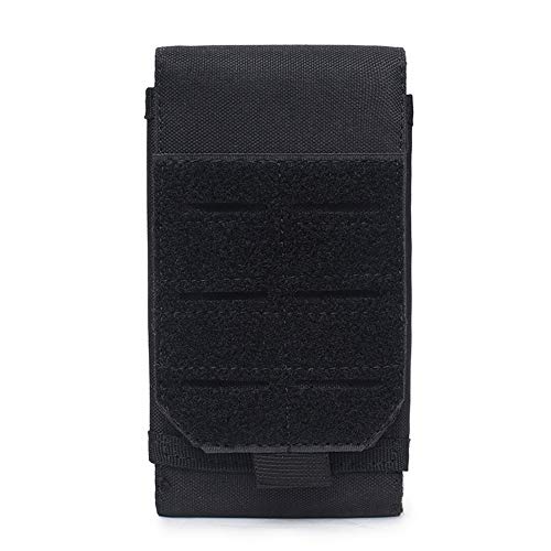 Pochette Téléphone Molle, Molle Sac pour Téléphone Mobile Poche Ceinture Petit Sac Ceinture Tactique en Nylon 1000D