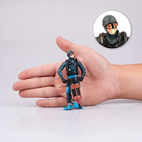 Saiemnooet Deep Sea Animal Scuba Diver Figurines Swimmers Figures Figurines Mini Plastic Model Education Toy Bath Toy For Kid Children Cake Topper Deco #TOP1