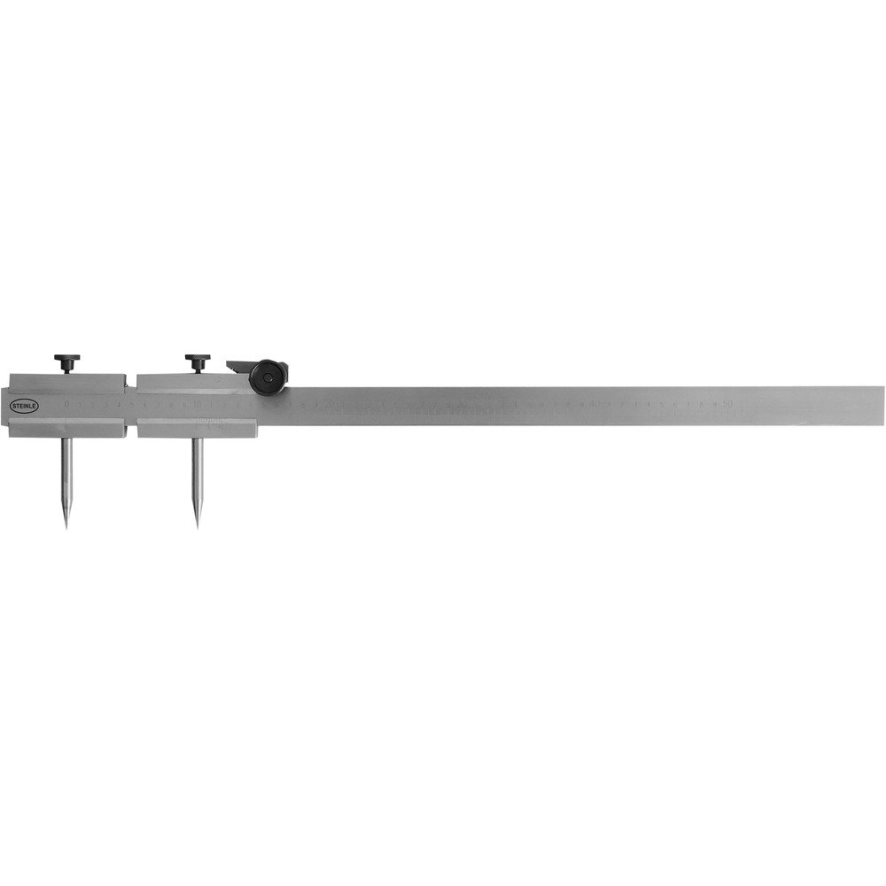 STEINLE 5301 Präzisions Stangenzirkel Messschieber mit Feineinstellung durch Reibrad Messbereich: 1000 mm Querschnitt: 25x6 mm
