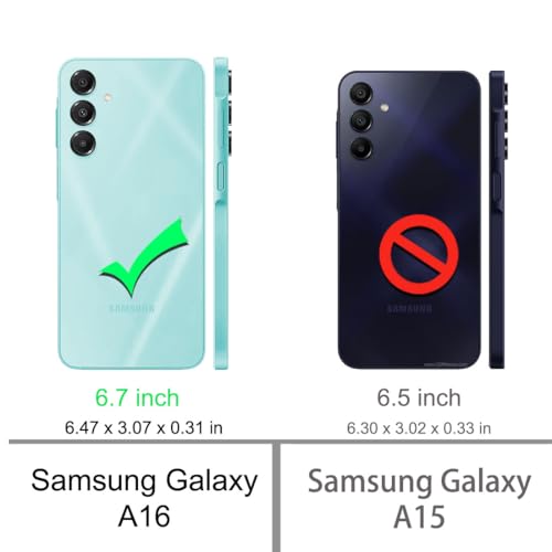 Osophter for Samsung Galaxy A16 Case: with 1pcs Screen Protector two color gradient reinforced corner TPU shock absorption flexible Cell Phone Cover for Galaxy A16(Purple Blue) Osophter for Samsung Galaxy A16 Case: with 1pcs Screen Protector two color gradient reinforced corner TPU shock absorption flexible Cell Phone Cover for Galaxy A16(Purple Blue)