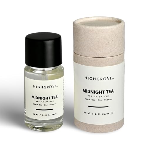 Image of Midnight Tea Premium Eau De Parfum 30ml, Woody, Aromatic, Herbal & Sweet, Soothing Fragrance, Long Lasting Perfume Spray For Men & Women