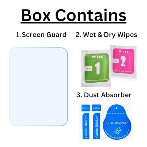 Image of compatible with Apple iPad Air 5th /4th Gen 10.9 inch & iPad Pro 11 inch 2022 /2021 /2020 Tempered Glass Screen Protector Guard Full Screen Coverage Edge to with Easy Installation kit | Anti-Scratch & Smudge Proof