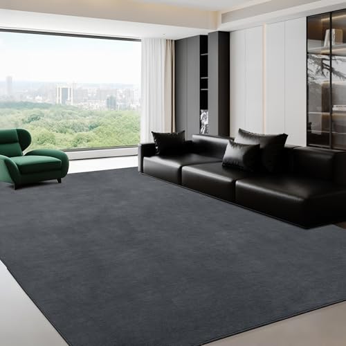Tapete de área grande 12x15 ft HOMBYS gris miniatura 3