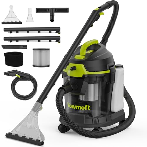 Yowmoft Extractor Vacuum Car Detailing, 4 Gallon Car shampooer Interior Cleaner, 5.5…
