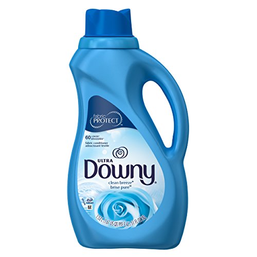 Ultra Downy Clean Breeze Liquid Fabric Softener and Conditioner 51 Fl oz.