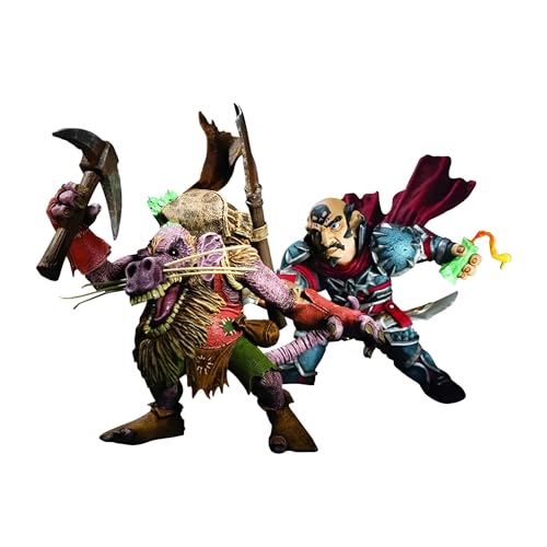 DC Comics World of Warcraft Series 8 Action Figure Brink Spannercrank & Snaggle