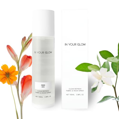 Image of In Your Glow Fabric & Room Mist Spray- Long-Lasting Clean Scent, Unisex Luxury Fragrance & Odor Eliminator, 100ml- D008 DOS