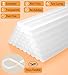 Mini Hot Glue Sticks, 0.27” Dia x 6” Long, 100-Pack Clear Hot Melt Glue Gun Sticks for All-Temp Glue Guns, Multipurpose for Kids Adults DIY Art Craft Sealing Repairing Festival Decoration