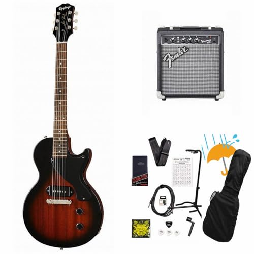 Epiphone/Inspired by Gibson Les Paul Junior Tobacco Burst X|[ Fender 10WAvtGLM^[S҃ZbgR