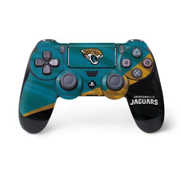 Skinit Decal Gaming Skin Compatible with PS4 Pro/Slim Controller - Officially Licensed NFL Jacksonville Jaguars Design
