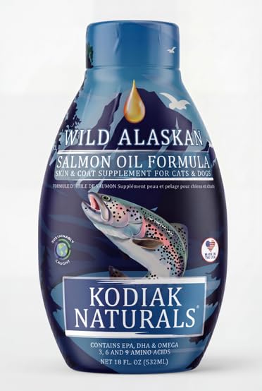 KODIAK NATURALS 18oz Wild Alaskan Salmon Oil