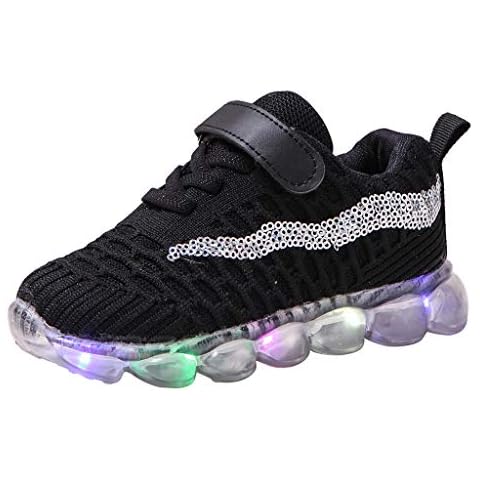 Turnschuhe Mädchen Sportschuhe Leuchtende Schuhe Led Kinderschuhe Jungen Leuchtenden Laufschuhe Blink Schuhe Atmungsaktive Kinder Schuhe Outdoor Running Freizeitschuhe Blinkenden Sneaker Cover