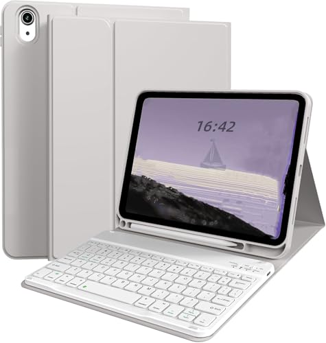 iPad Mini 7 A17 Pro / iPad mini 6 8.3C`pL[{[hP[XAiPad Mini 7/6X^htHIX}JX}[gP[XJo[ O\ȏ[d(USB-C)L[{[ht yz_[t