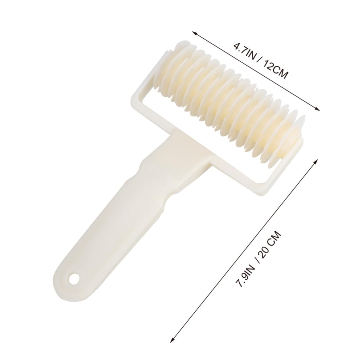 Cabilock Pastry Cutter for Baking: Lattice Roller Plastic Hobbing Pizza Pie Knife Baking Accessories