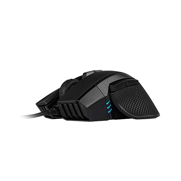 Click to see full view Ask Rufus  CORSAIR IRONCLAW RGB Wired FPS/MOBA Gaming Mouse – 18,000 DPI – 7 Programmable Buttons – Designed for Large Hands – iCUE Compatible – PC, Mac, PS5, PS4, Xbox – Black - Image 3