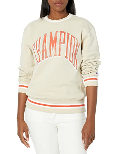 Champion Midweight Crew, Oversized, Women's Sweatshirts