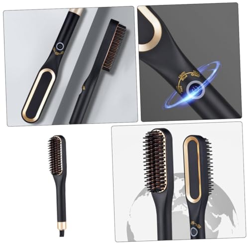 Peine eléctrico para barba con temperatura ajustable miniatura 3